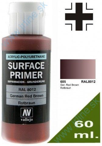 Obrázok pre 18/73605 SURFACE Primer*Germ.Red Brown