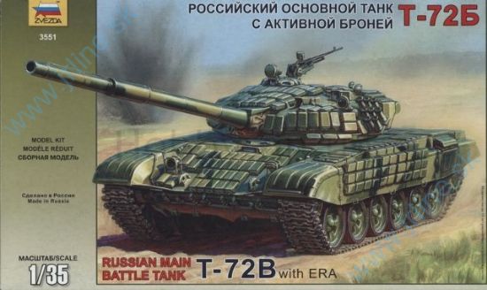 Obrázok pre 12/3551 T-72B whit era*Russian mainTan