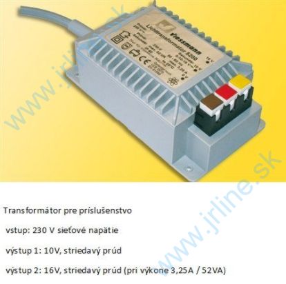 Obrázok pre 74/V5200 Trafo-Príslušen*52VA/10/16V~AC