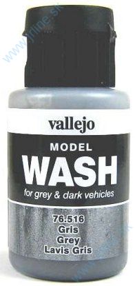 Obrázok pre 18/76516 WASHcolor*Vehicles*GREY*35ml