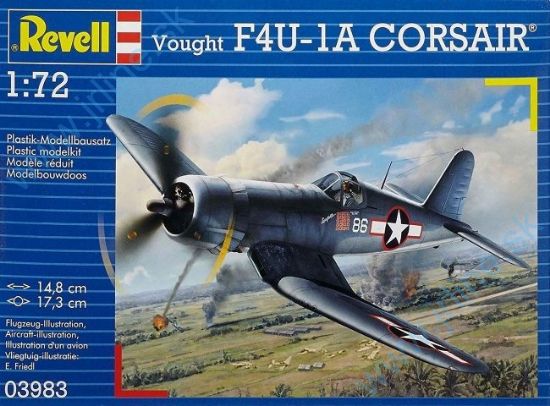 Obrázok pre 1/03983 F4U-1A CORSAIR