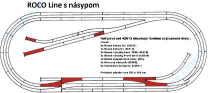Obrázok pre 64/42013 Koľajový set "E" - Rozširovací