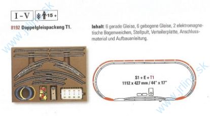 Obrázok pre 73Z/8192 KoľajSET*T1*Rozširov*Dvojkolaj