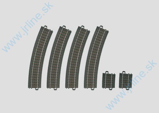 Obrázok pre 64/MA20299 Start UP * SET-Koľaj.OBLÚK OVÁ * 6ks