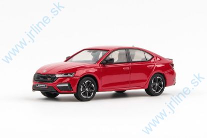 Obrázok pre 142/AB-037JF Škoda OCTAVIA IV RS (2020) * Červená Velvetz Metalíza