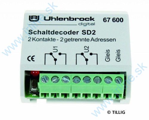 Obrázok pre 75/TU66836 Spínací Decoder SD 2