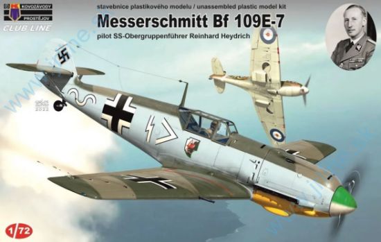 Obrázok pre 4/CLK007 Bf 109E-7 * pilot-R,Heydrich