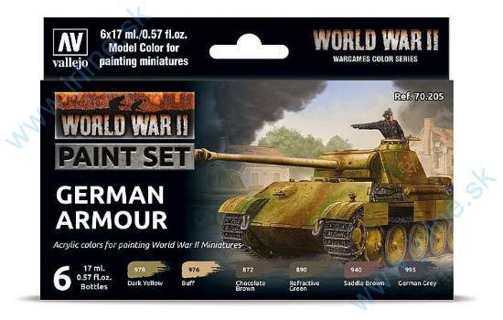 Obrázok pre 18/70205 Set*German Armour * WWII