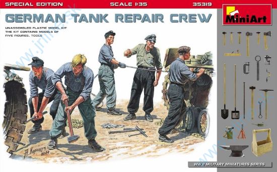 Obrázok pre 166/35319 German Tank Repair Crew