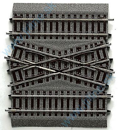 Obrázok pre 64/42598 Stredový Diel Dvojitej koľajovej spojky DGV-15°