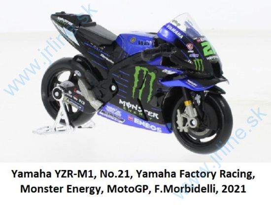 Obrázok pre 33/36373M YAMAHA YZR-M1 *21* Monster Energy * F.Morbidelli * Yamaha Factory Racing