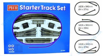 Obrázok pre 64/ST-100 Súprava koľajníc *1* pre Začiatočníkov