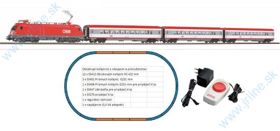 Obrázok pre 63/97947 START set - Analogový *ÖBB Taurus + 3 Osobné Vagóny