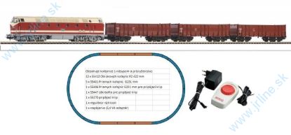 Obrázok pre 63/57138 START set - Analogový * Motorová lokomotívy BR 119 DR + Nákladný Vlak