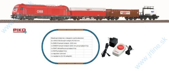 Obrázok pre 63/97948 START set - Analogový * Herkules ÖBB + 3x Nákladný vagón