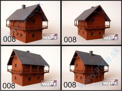 Obrázok pre 552/H008 Drevenný dom Poschod* Špýchar*
