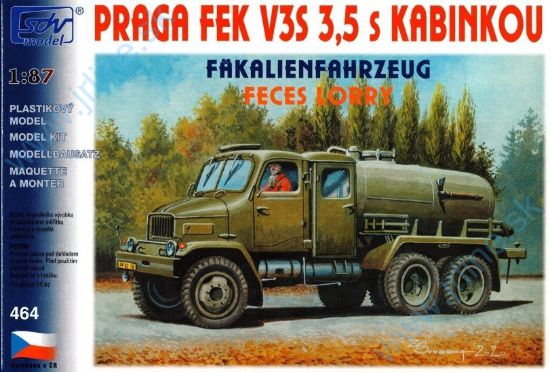 Obrázok pre 43/464 PRAGA V3S FEK*3,5t s Kabinkou