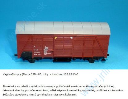 Obrázok pre 62BPE/7010-01 Glmqs 4819-6*ČSD IVep*STAVEBNI