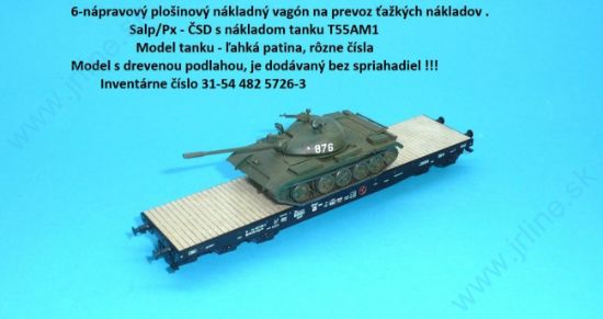 Obrázok pre 62BPE/3371 Salp/Px *ČSD IVep* T55AM1