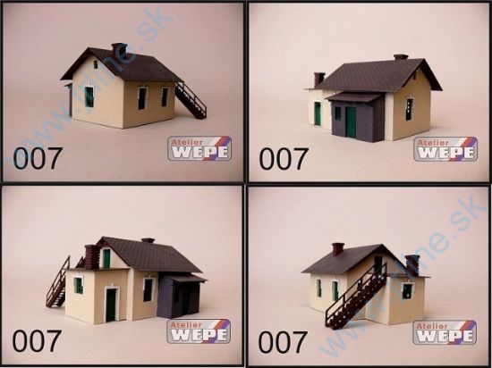 Obrázok pre 552/T007 Traťový strážny dom*Vechtr Mal