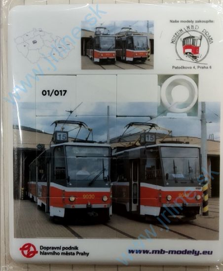 Obrázok pre 89/01-017 SKLADAČKA*T6*Muzeum MHD Praha*