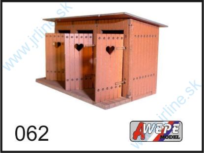 Obrázok pre 552/H062 Kemping *  Záchody * 50x28mm