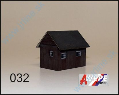 Obrázok pre 552/H032 Kôlňa Drevenná * 62x48mm