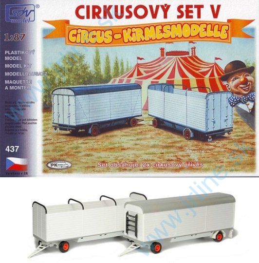 Obrázok pre 43/437 SET*Cirkusových nákl.prívesov