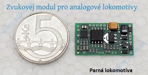 Obrázok pre 74/E19778 ZVUK-Modul*Analog*Parná Lokomo