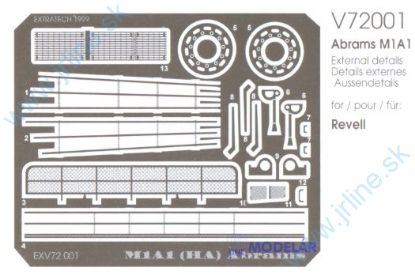 Obrázok pre 84/272001 ABRAMS M1A1  * REVEL*