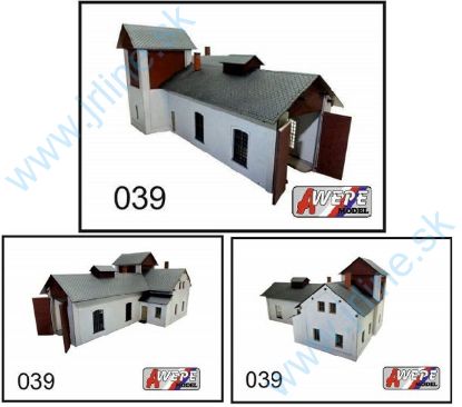 Obrázok pre 552/H039 Remíza s Vodárňou*LIBOCHOVICE*