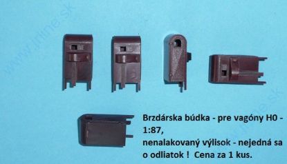 Obrázok pre 74/IH9002 Brzdarska budka*Oblá-KovováKIT