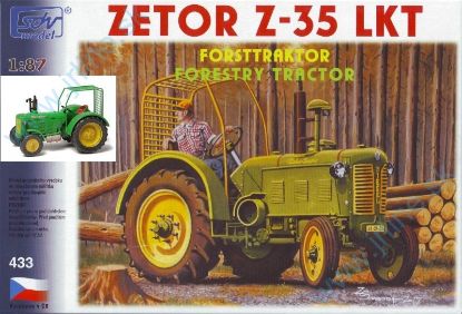 Obrázok pre 43/433 ZETOR 35 LKT * Lesný traktor