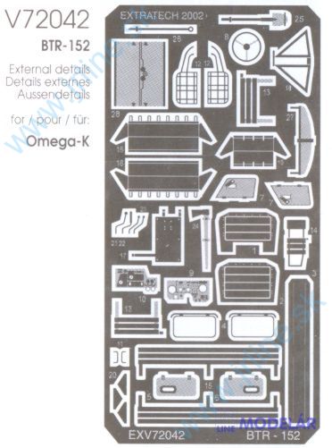 Obrázok pre 84/272042 BTR-152      Omega-K