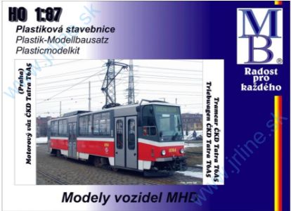 Obrázok pre 89/21502 Električka*T6A5-DP Praha*STAVE