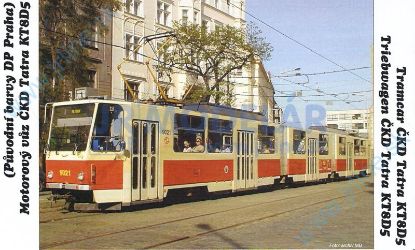 Obrázok pre 89/21801 Stav.ČKD KT8D5*DP-PRAHA*KremČe