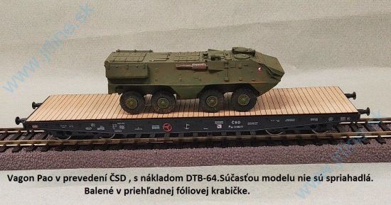 Obrázok pre 62BPE/3511-B Rmmp/Pao *ČSD IVep* DTB-64