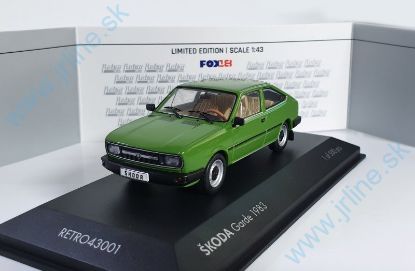 Obrázok pre 95/RET43001 Škoda GARDE *1983* Green