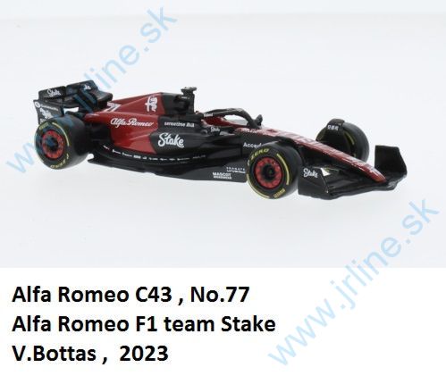 Obrázok pre 30/38085B Alfa Romeo C43*77*BOTTAS*2023