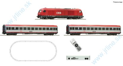 Obrázok pre 63/5110005 DIGITÁLNY Start-se t * z21start *Lokomotíva Rh 2016 ÖBB + EC rýchlíkové vagóny ÖBB