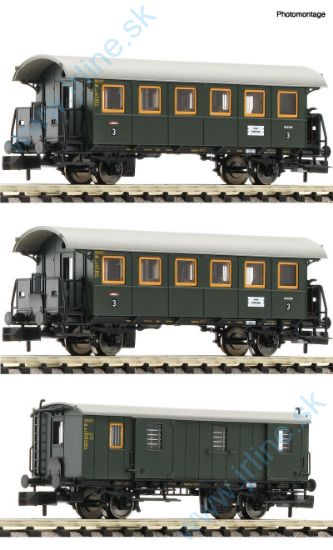 Obrázok pre 71/6260023 SET * Osovný vlak DB IIIep