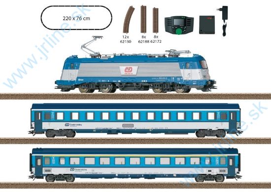 Obrázok pre 63/TX21505 Digitálny START set *ČD Osobný Vlak - Lokomotíva DCC+Zvuk