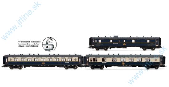 Obrázok pre 627/4390 CIWL-Set"Edelweiss Pullman IIe