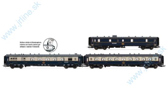 Obrázok pre 627/4391 CIWL-Set "EdelweissPullman*IIe