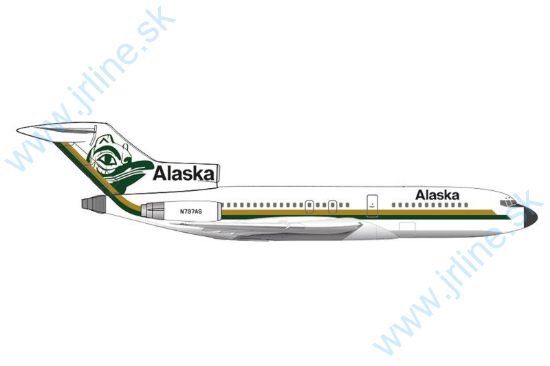 Obrázok pre 91/537292 B727-100 Alaska Totem Pole