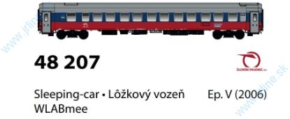 Obrázok pre 628/LS48207 WLABmee 005-2 * ZSSK V.ep. * 2006 * Logo WS *