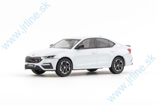 Obrázok pre 142/AB-037EJ Škoda OCTAVIA IV RS (2020)*Biela Moon Metalíza