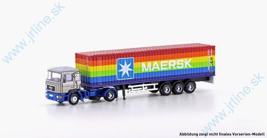 Obrázok pre 97/4066 MAN F90 ťahač+náves* MAERSK