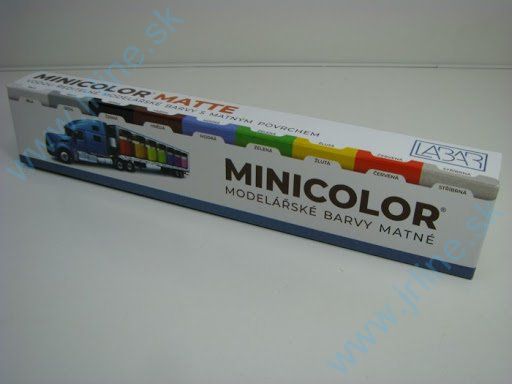 Obrázok pre 21/04096 MiniCOLOR*MAT*9x16ml*VodouRied