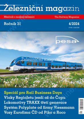 Obrázok pre 100/24-04 Železničný Magazín 4-2024 *CZ*
